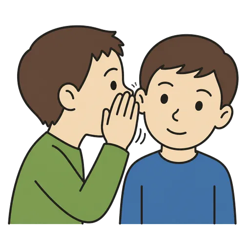 Piktogram AAC: powiem ci na ucho