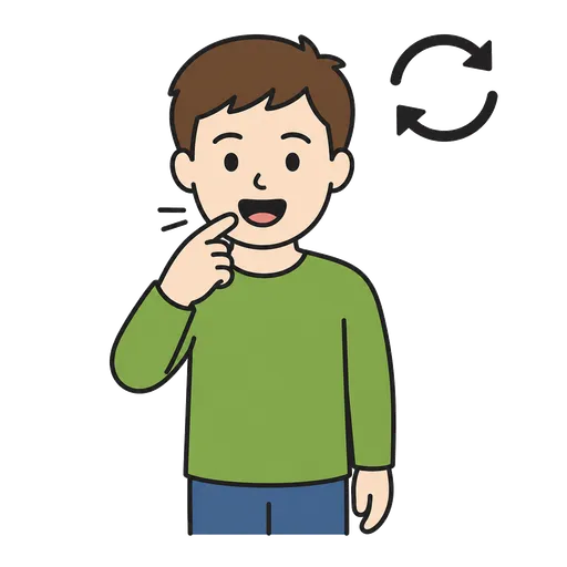 Piktogram AAC: powtórzmy to