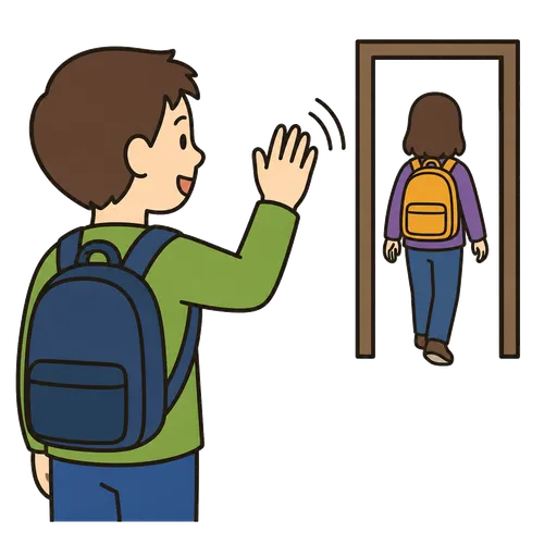 Pictograma CAA: Adiós