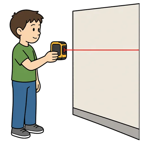 AAC-Piktogramm: Laserniveau