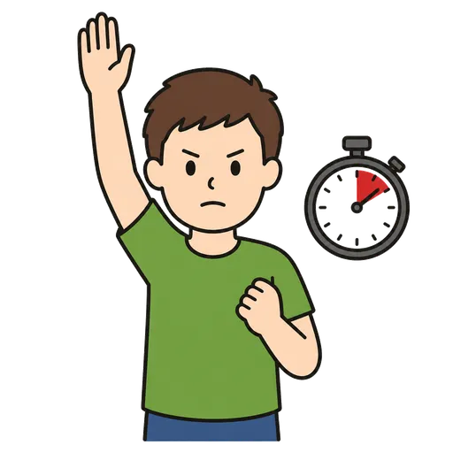 AAC pictogram: attempt