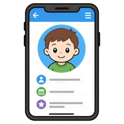 Piktogram AAC: profil dziecięcy