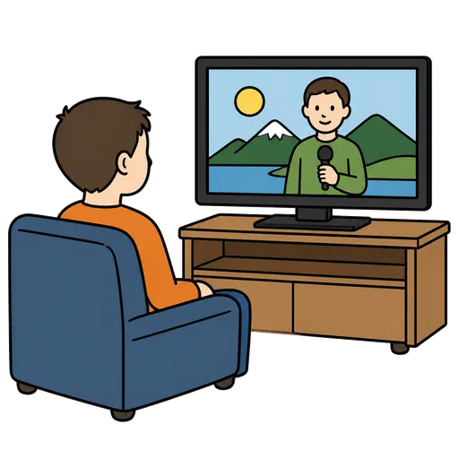 Pictograma CAA: programa de TV