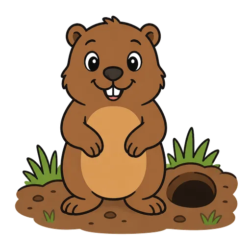 AAC-Piktogramm: Murmeltier
