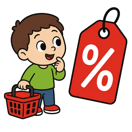 Pictograma CAA: descuento