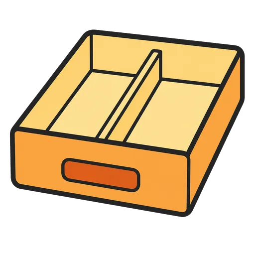 Piktogram AAC: przegródka