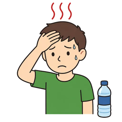 Pittogramma CAA: esaurimento da calore
