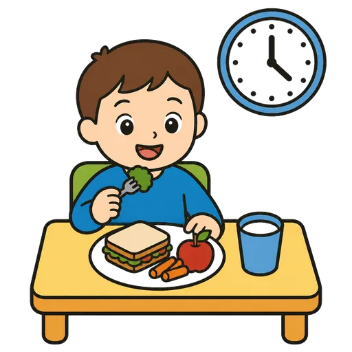 AAC-Piktogramm: Mittagspause