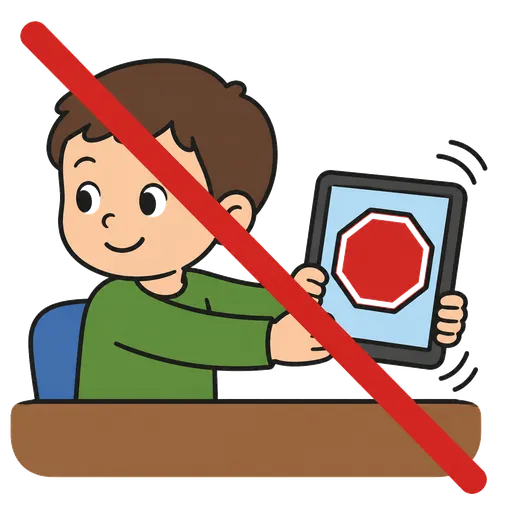 Piktogram AAC: przerwa od ekranu
