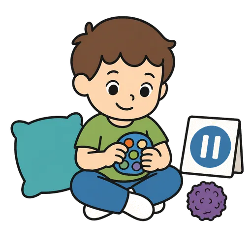 Piktogram AAC: przerwa sensoryczna