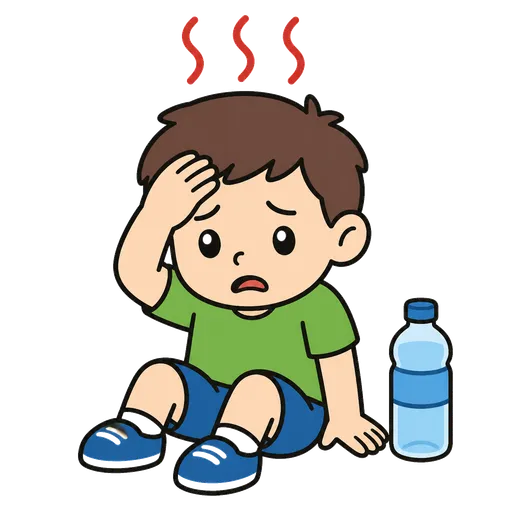 Pittogramma CAA: esaurimento da calore