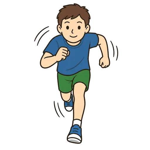 Pittogramma CAA: correre fino a