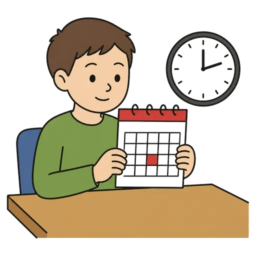 Pictograma CAA: cita programada