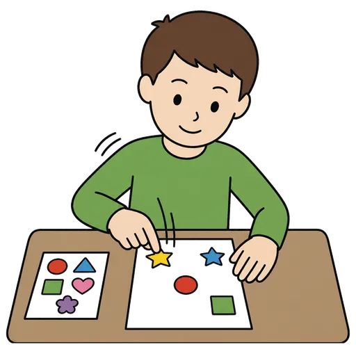 AAC pictogram: Stick stickers