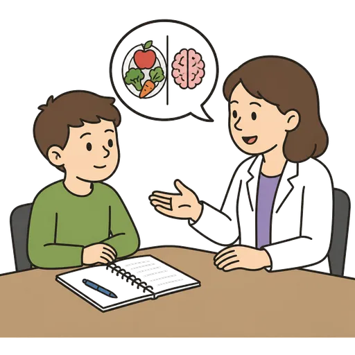 AAC pictogram: Psychodietitian