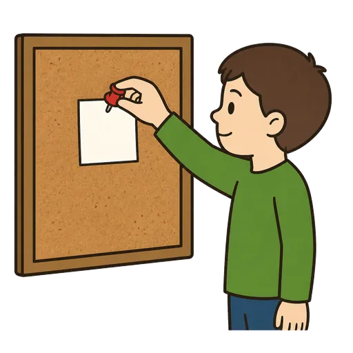 AAC-Piktogramm: Kreidestift