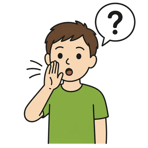 Pictograma CAA: preguntar