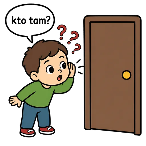 Piktogram AAK: Kdo je tam?