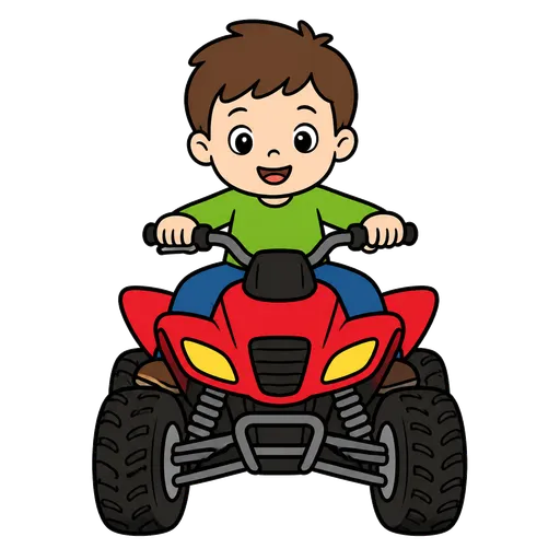 Piktogram AAC: quad