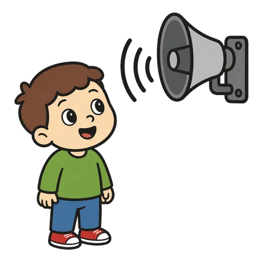 AAC-Piktogramm: Radiosender (Schulradio)
