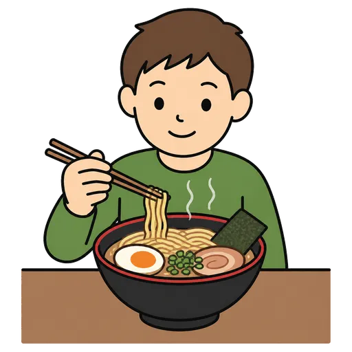 Piktogram AAC: ramen