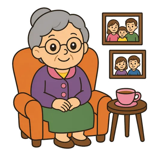 AAC-Piktogramm: Oma