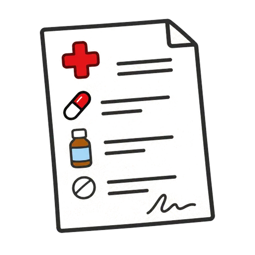 Piktogram AAC: recepta