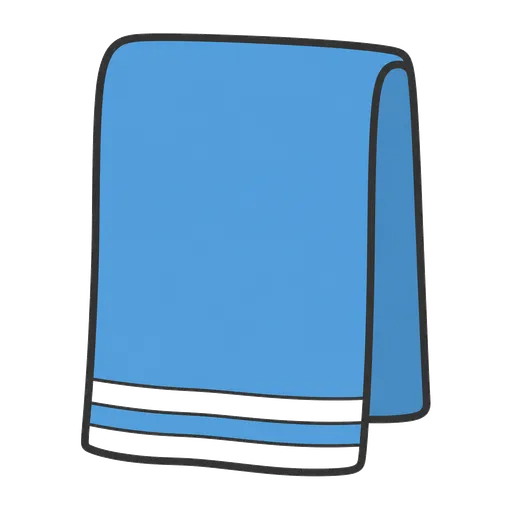 Piktogram AAC: ręcznik