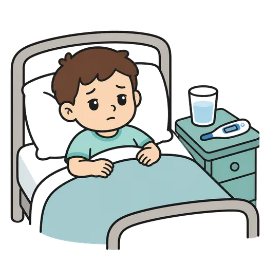 Piktogram AAK: rekonvalescence