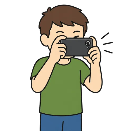 Pictogramme CAA : prendre une photo