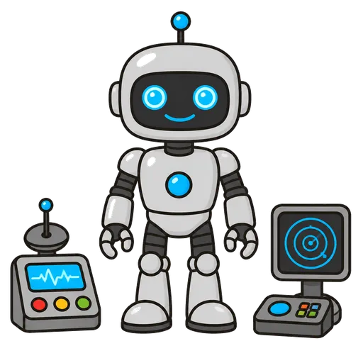 Piktogram AAC: robot