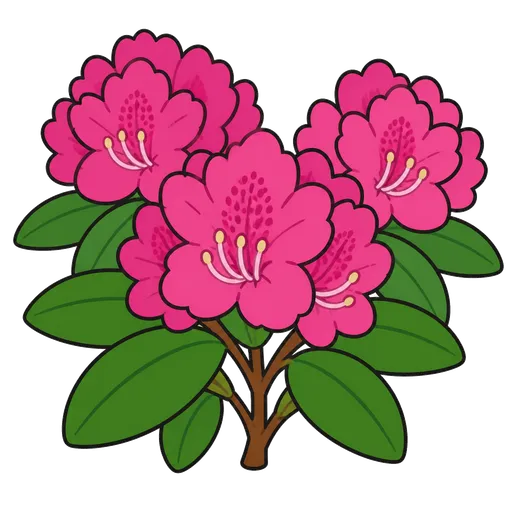 Piktogram AAC: rododendron