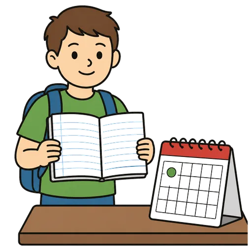AAC-Piktogramm: Schuljahr