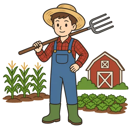 AAC pictogram: farmer