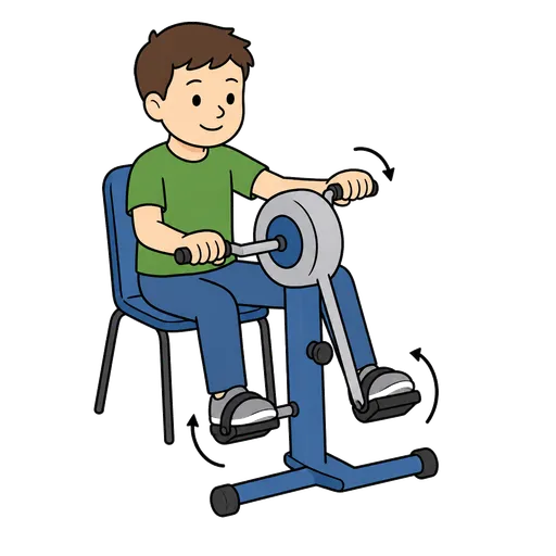 Piktogram AAC: rotor rehabilitacyjny