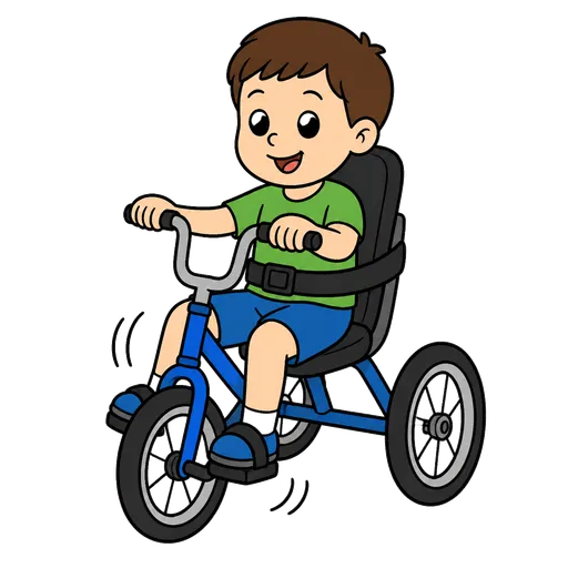 AAC-Piktogramm: Reha-Dreiradfahrrad