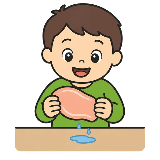 AAC pictogram: thawed