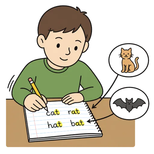 Piktogram AAC: rymować