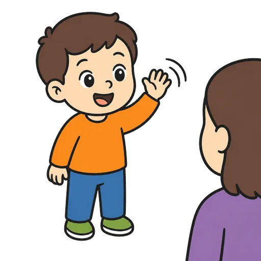 Piktogram AAK: uvítací rituál