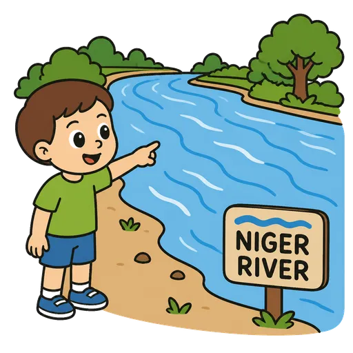 AAC-Piktogramm: Nigerfluss