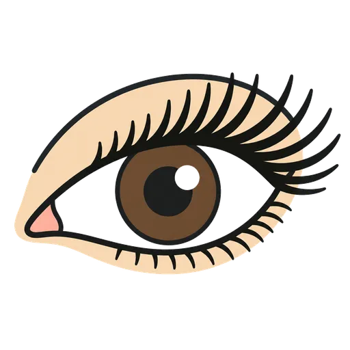 AAC-Piktogramm: Wimpern