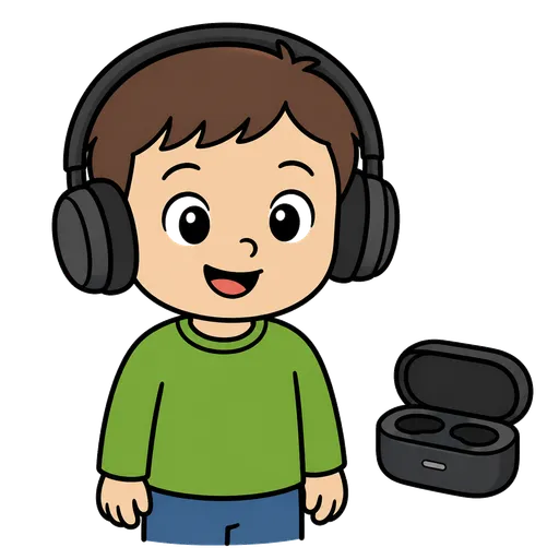 Pittogramma CAA: cuffie wireless