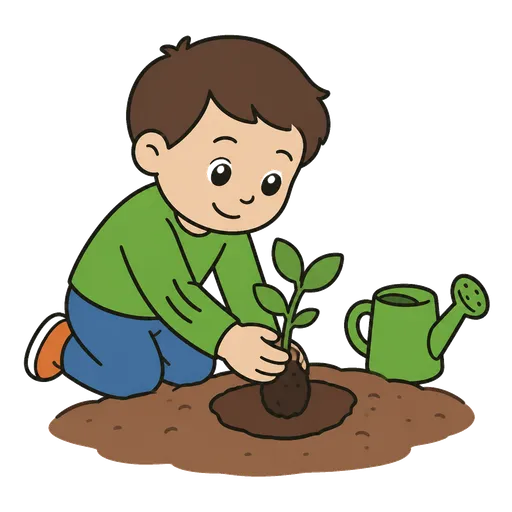 Piktogram AAC: sadź
