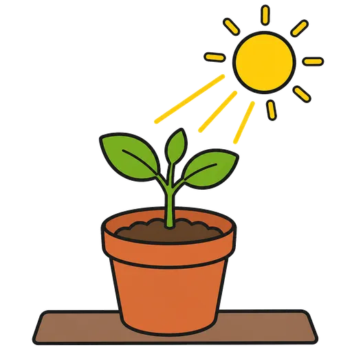 Pictogramme CAA : plantule