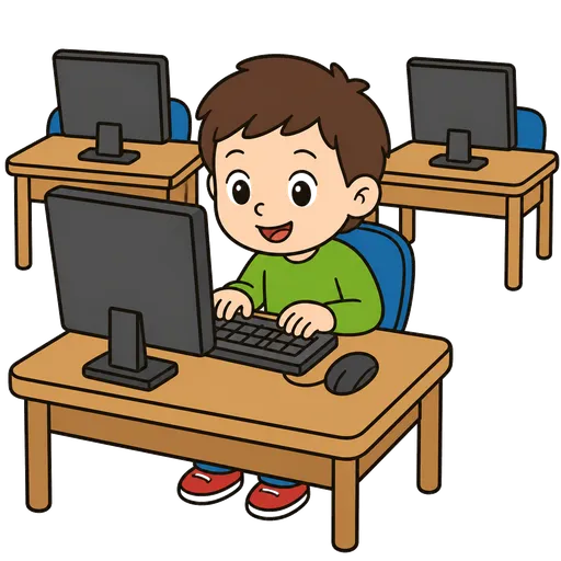 Pittogramma CAA: stanza del computer