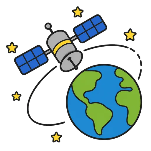 AAC-Piktogramm: Satellit