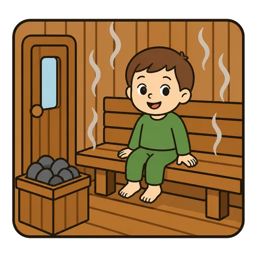 Pictograma CAA: sauna