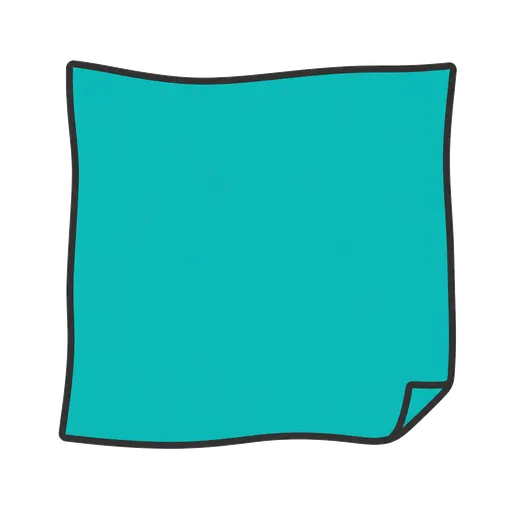 AAC-Piktogramm: turquoise