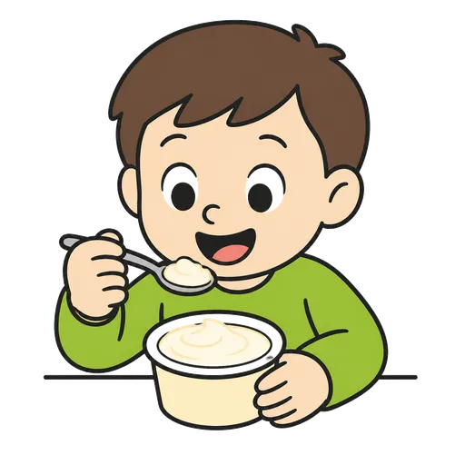 Piktogram AAC: serek waniliowy