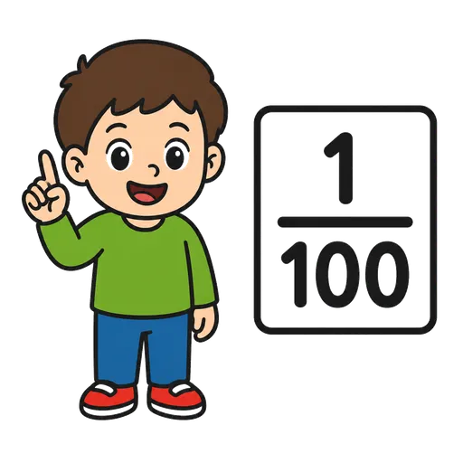 Piktogram AAC: setny